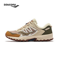 Saucony索康尼GRID PEAK 越野登山鞋防滑耐磨抓地户外男女休闲鞋 卡基米 43