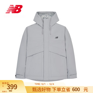  BALANCE NB24男款早秋简约百搭时尚舒适长袖连帽夹棉外套 TAG AMJ43377 L