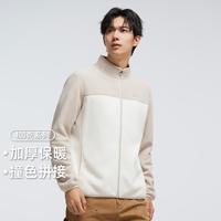 拓路者 Pioneer Camp【400克抓绒衣】秋冬拼接立领加厚保暖外套户外运动时尚开衫