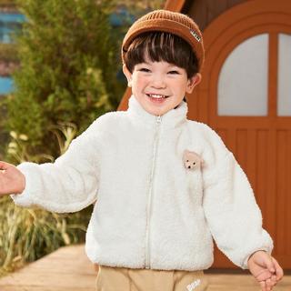 【双面北极绒】宝宝外套毛绒早春男童上衣加绒女童衣服保暖冬洋气