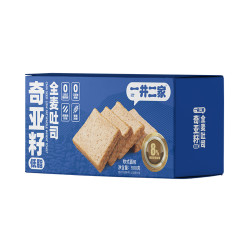 一井二家 奇亚籽全麦吐司面包 500g