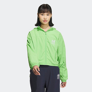 adidas 阿迪达斯 休闲舒适连帽夹克外套女装秋季adidas阿迪达斯官方轻运动JI6884