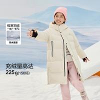 新年拜年服亲子防风防水透湿儿童羽绒服男童女童加厚中长款冬装
