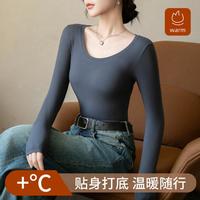 【贴身百搭】女士圆领内衣可外穿上衣修身圆领打底衫女上衣初秋