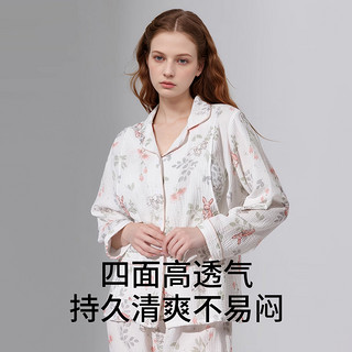 ROVO 月子服秋冬季纯棉产后家居服秋款孕妇产妇哺乳喂奶睡衣女套装