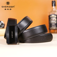 SHERIDAN 牛皮 商务休闲自动扣皮带 礼盒装 SH521566S