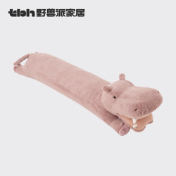 tbh 野兽派家居 啊呜河马条形抱枕21X110cm