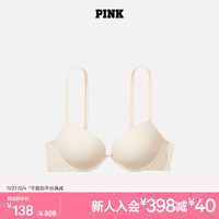 维多利亚的秘密(Victoria's Secret)PINK 圆盘胸小胸显大美背聚拢外扩文胸内衣女 1690/2805