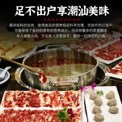 潮谦 4斤8包-潮谦 潮汕牛肉丸手打特产牛筋丸子烧烤火锅麻辣烫食材