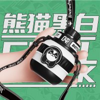 BOTTLED JOY 吨吨保温杯 熊猫福来-316-旋盖款 500ml