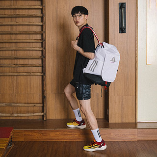 adidas Adizero Select 2.0团队款实战轻量篮球鞋男女阿迪达斯 橙黄/黑色/黄 50