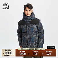 KOLON SPORT 可隆户外男子普通重量羽绒服 卡其色KK 175/L