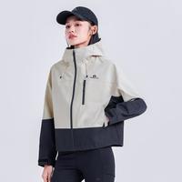 拓路者 Pioneer Camp山系连帽夹克外套女秋季防风休闲户外软壳衣风衣个性潮流