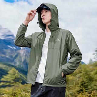 拓路者 Pioneer Camp腋下拼接户外连帽夹克外套防风透气登山探险薄绒柔软上衣秋款百搭
