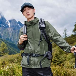 拓路者 Pioneer Camp腋下拼接户外连帽夹克外套防风透气登山探险薄绒柔软上衣秋款百搭