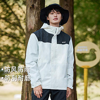 Pioneer Camp 拓路者 连帽防水夹克男秋季登山服上衣户外防风外套宽松潮款外套