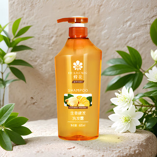 移动端、京东百亿补贴：BEE&FLOWER 蜂花 生姜健发洗发露 600ml