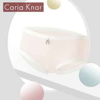 Caria Knar新冰丝内裤女士无痕纯棉全棉裆中腰女生蝴蝶结三角短裤