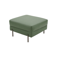  顾家家居 KUKA  魔方系列 90.YG.2125 简约布艺沙发 脚凳 原野绿