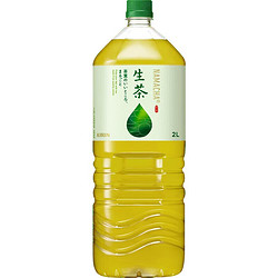 KIRIN 麒麟 日本进口生茶绿茶大瓶装无糖0脂0卡原味网红凉茶茶饮料2L