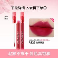 【唇釉系列】空气唇釉丝绒雾面镜光水光口红唇蜜显白显色 R222 兔然暴富
