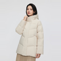 波司登 新年红连帽短款休闲女士羽绒服 185/108B