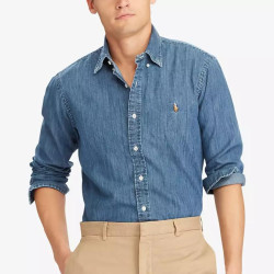 RALPH LAUREN 拉夫劳伦 男士牛仔衬衫