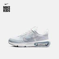 NIKE 耐克 官方男女童AIR MAX INTRLK大童运动鞋轻便缓震抓地DC9290 400浅蓝灰/山峰白/旧蓝/金属银 36.5码