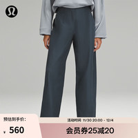 露露乐蒙lululemon丨Utilitech™ 女士 7/8 长度直筒中腰长裤 LW5FYZA