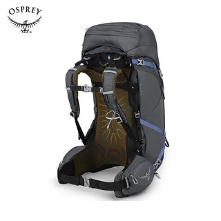 OSPREY AURA AG 光环50L登山包女户外徒步大容量双肩包 灰色50LWM/L