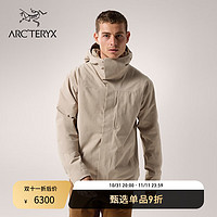 ARC'TERYX始祖鸟 THERME INSULATED JACKET GORE-TEX 防水 男子 保暖棉服 Smoke Bluff/浩渺灰 S