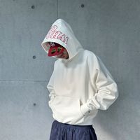 WHOOSIS(不知其名)刺绣logo帽衫秋冬连帽卫衣简约百搭男女潮【15天内】