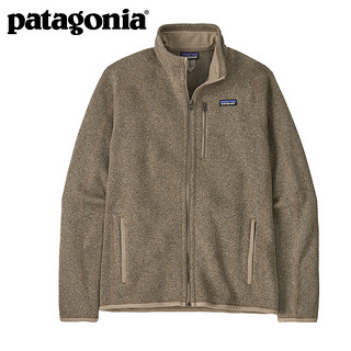 巴塔哥尼亚（Patagonia）男士针织防风保暖拉链夹克抓绒衣潮流开衫Better Sweater 25528 SBDY XS ORTN