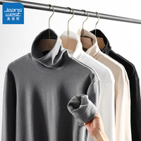 真维斯 男士秋冬季加厚高领长袖T恤