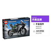 LEGO 乐高 机械组 42170 川崎摩托车 Ninja H2R 拼装玩具