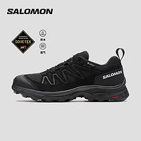 salomon 萨洛蒙 女款 户外运动防水透气稳定支撑登山徒步鞋 X WARD LEATHER GTX 黑色 471826 4 (36 2/3)