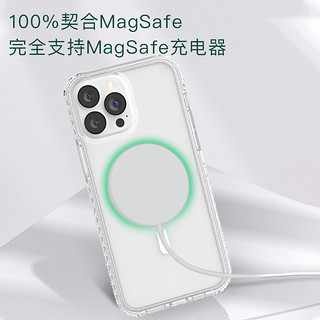 美国incipio适用苹果14手机壳iPhone14pro磁吸magsafe保护套透明军工防摔14ProMax全包超薄防滑防指纹女