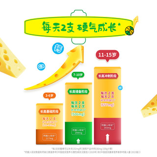 蒙牛高钙成长奶酪棒原味54g儿童营养零食3支