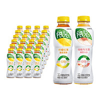 88VIP：Coca-Cola 可口可乐 阳光柠檬红茶+白桃乌龙茶500ml*24瓶