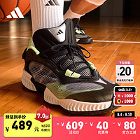 adidas 阿迪达斯 Pro Ventilate Low团队款实战篮球运动鞋男子阿迪达斯 黑色/白色/绿色 41