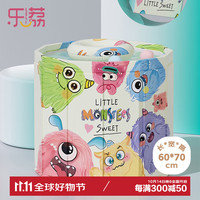 乐荔可折叠泡澡桶成人浴缸洗澡桶家用儿童游泳桶浴桶沐浴 小怪兽