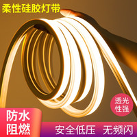 雷迪航 硅胶线型灯带 220V/24V 嵌入式 防水 多种规格 多色可选