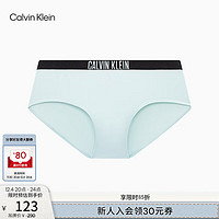 Calvin Klein内衣【风暴引力带】女士ck舒适凉感提花防夹臀内裤女QF7793AD LKW-海盐蓝 S