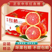 百亿补贴：XUNGUOXIA 巡果侠果 巡果侠 秭归中华红血橙 5/9斤 大果 新鲜水果