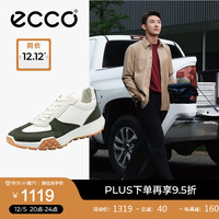 爱步（ECCO）男鞋运动鞋 老爹鞋男士休闲鞋拼色跑步鞋增高鞋男 复古跑鞋524914 52491460834