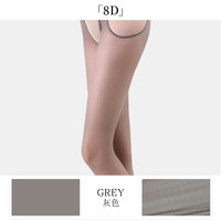 sk丝袜女四面镂空美式黑丝袜吊带一体性感蕾丝连裤袜高级感吊带袜 35-38