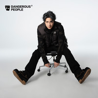 Dangerouspeople薛之谦dsp冬季小眼睛标合身时尚百搭潮流羽绒马甲