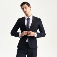 结婚西装礼服西服套装两粒扣商务经典正装男士套西