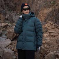 KAILAS凯乐石运动鹅绒羽绒服男中长款保暖防风御寒加厚外套