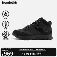 Timberland 男鞋24秋冬中帮徒步鞋户外防水休闲抓地|A2G6D A2G6D015/黑色 41.5